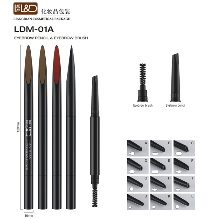 LDM0A-Eyebrow Pencil+Brush